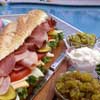 Antipasto Gondola Sandwiches
