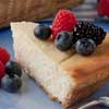 Berry Trio Cheesecake Pie
