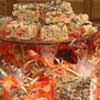 Candy Corn Crispy Treats