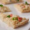 Cheesy Chicken Pita Wedges