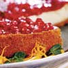 Creamy Cheesecake with Pomegranate Topping Creamy Cheesecake with Pomagranate Topping TN Free eCookbook from Mr. Food Christmas Celebrations