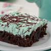 Creme de Menthe Brownies