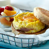 Egg Canadian Bacon and Cheese Muffin