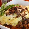 Overstuffed Mushroom Omelet