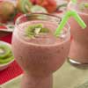 Strawberry Kiwi Smoothies