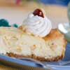 White Chocolate Macadamia Nut Cheesecake