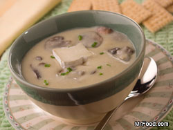 Brie Mushroom Soup