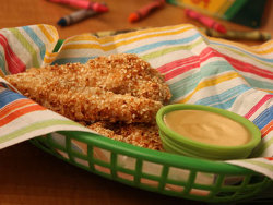 Chicken Strips with Honey Sauce