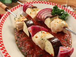 Italian Chicken Kebabs