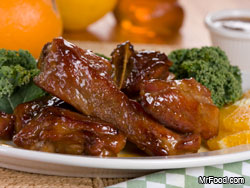 Orange Honey Pork Ribs