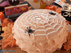 Spiderweb Cake