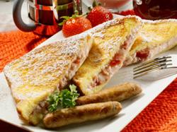 Strawberry Cheesecake French Toast 12 08 06 RE Easy, Excellent Entertaining