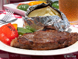 Tangy Caramelized Steak