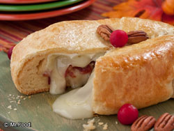 Cranberry-Pecan Brie